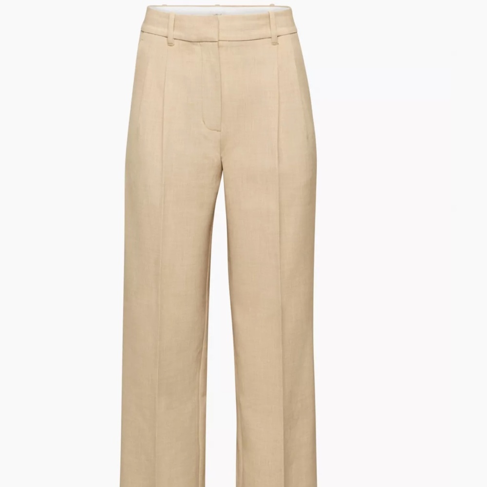 Wilfred effortless pants - sz 4 - Heather oat beige
